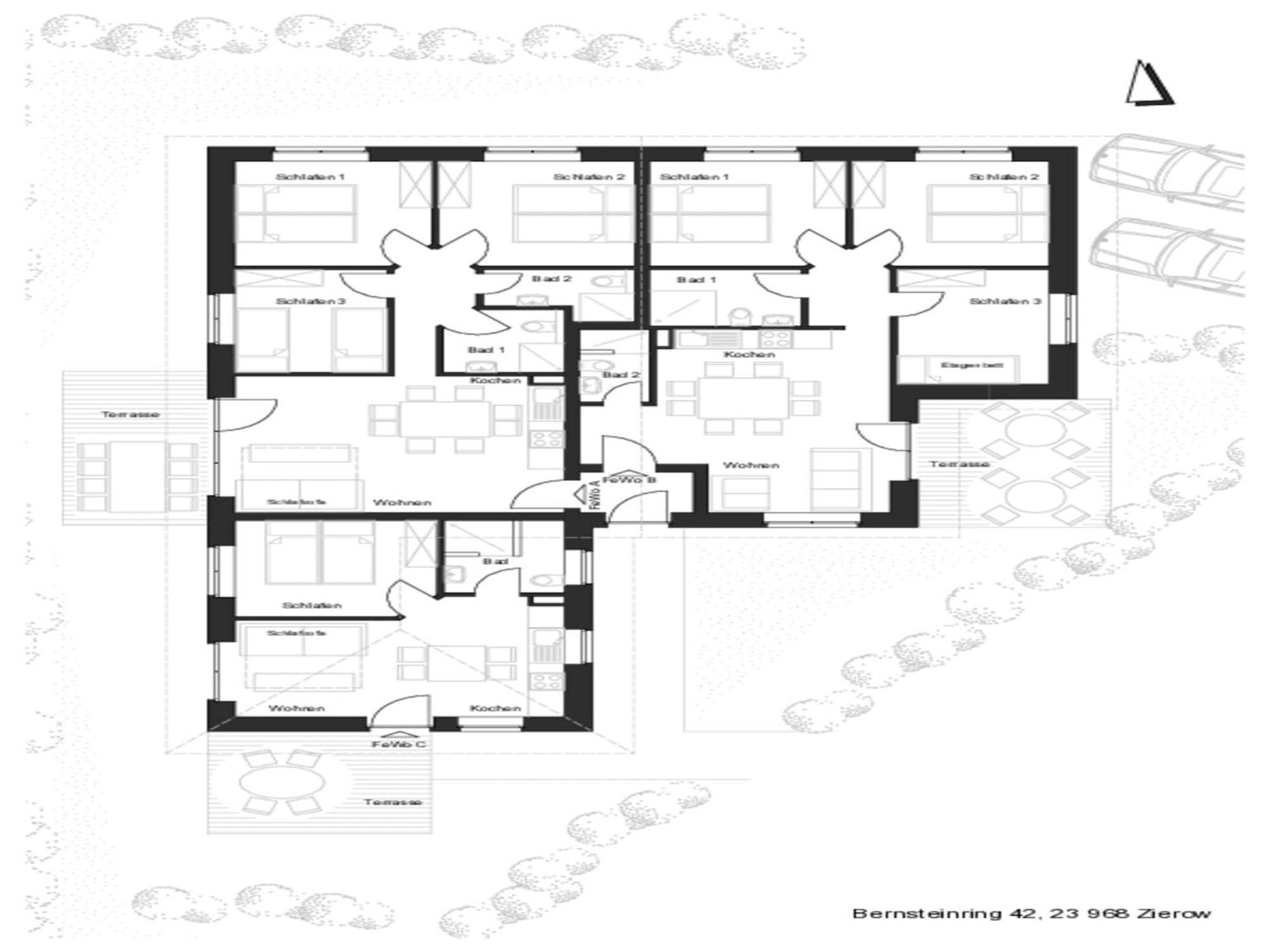 Peaceful Apartment In Zierow With Terrace Εξωτερικό φωτογραφία